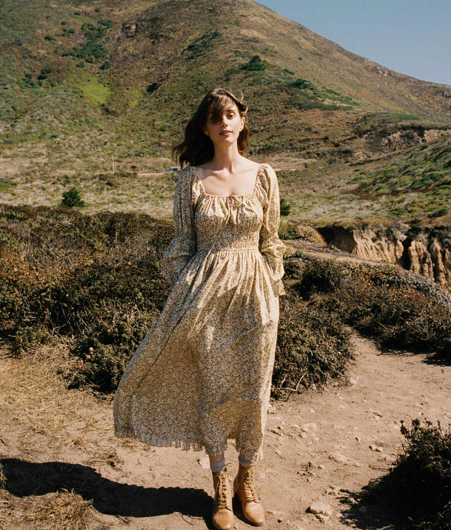Dresses^Christy Dawn The Adelia Dress Green Daisy