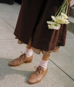 Footwear^Christy Dawn The Agnes Oxford Saddle Leather