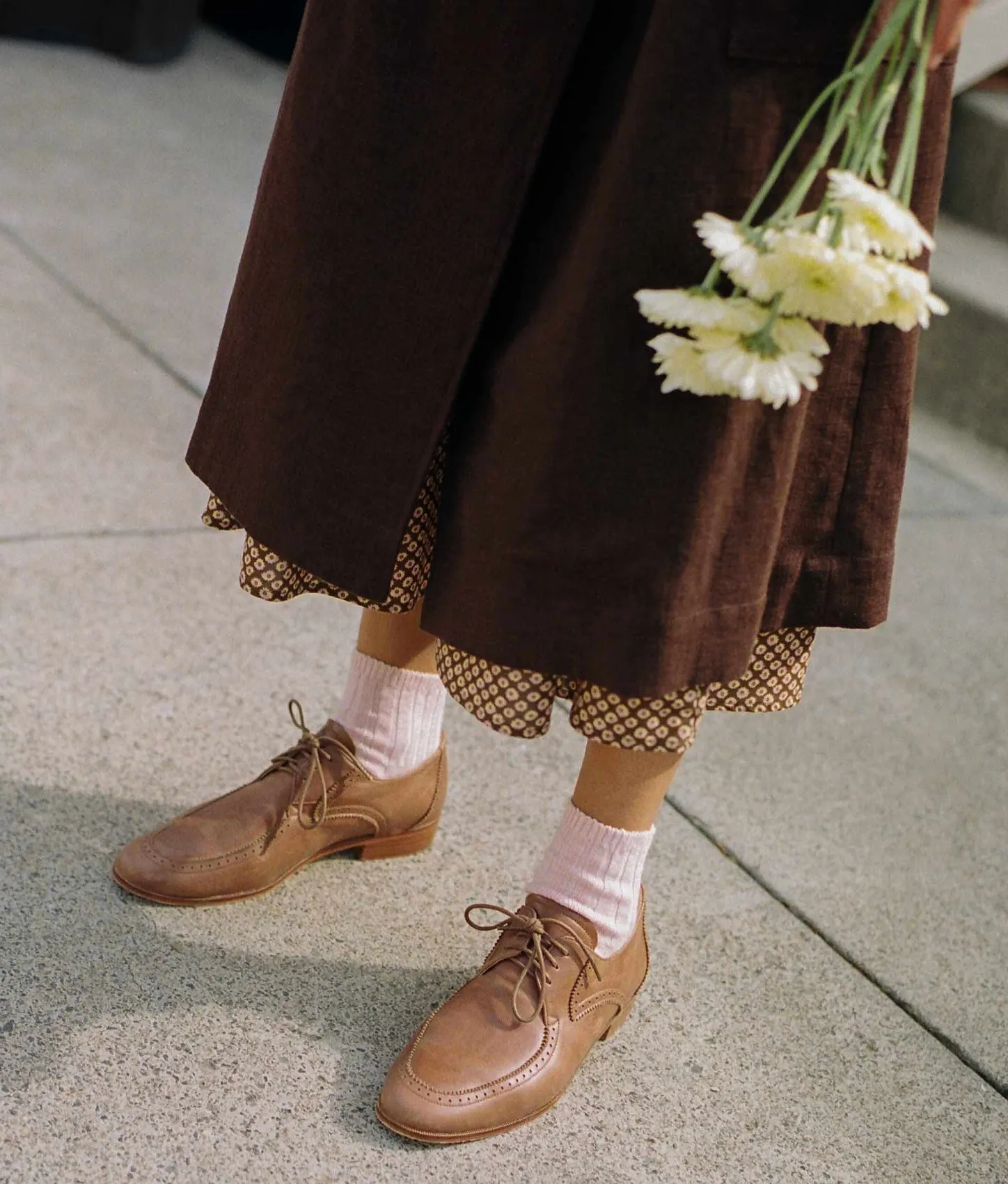 Footwear^Christy Dawn The Agnes Oxford Saddle Leather