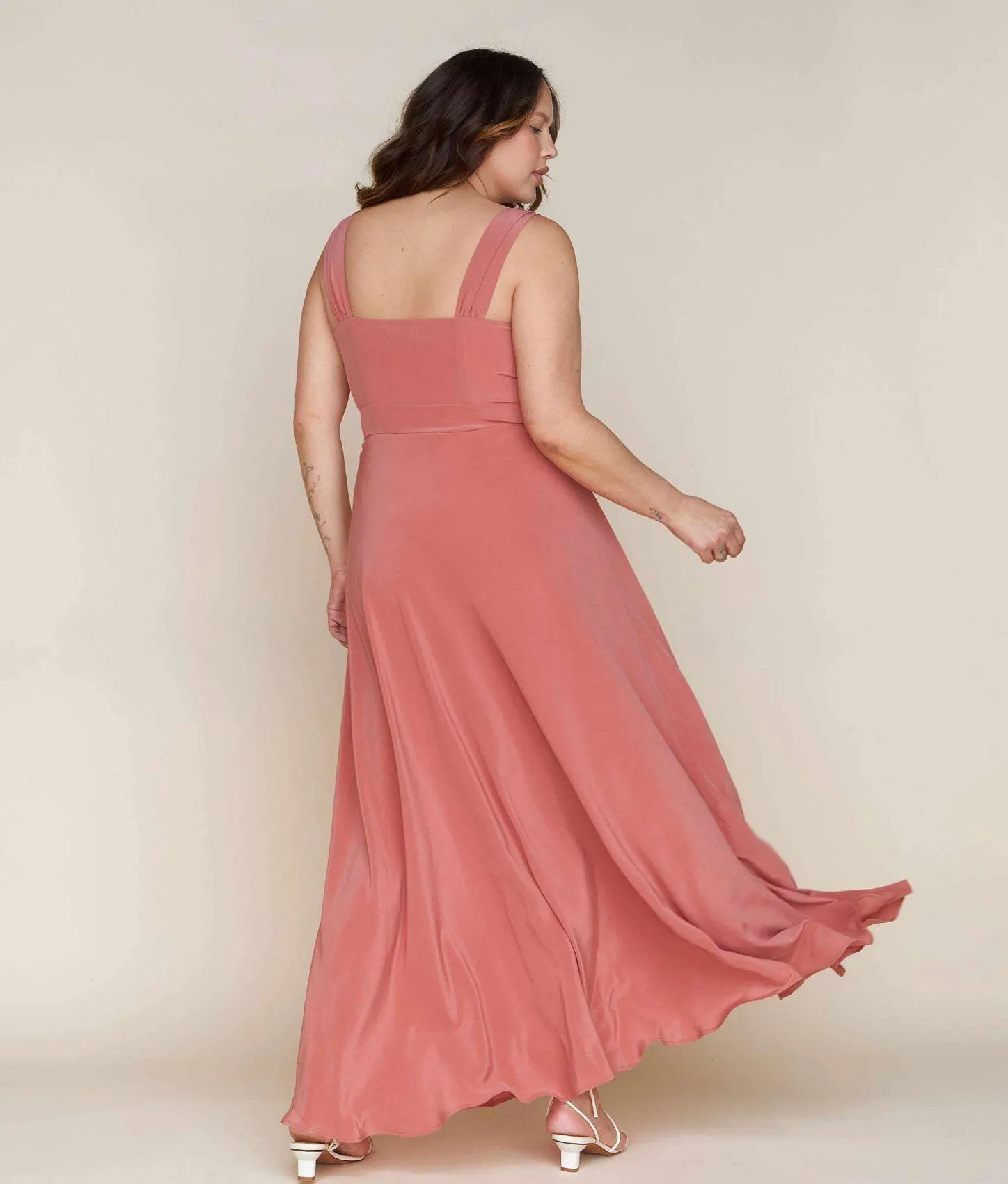 Dresses^Christy Dawn The Angelica Dress Dusty Rose Silk