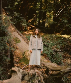 Jackets & Outerwear^Christy Dawn The Annika Jacket Mist Stripe