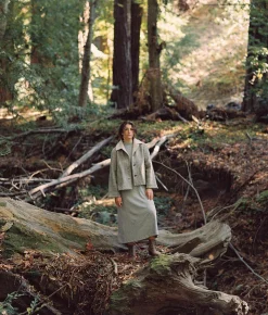 Jackets & Outerwear^Christy Dawn The Annika Jacket Mist Stripe
