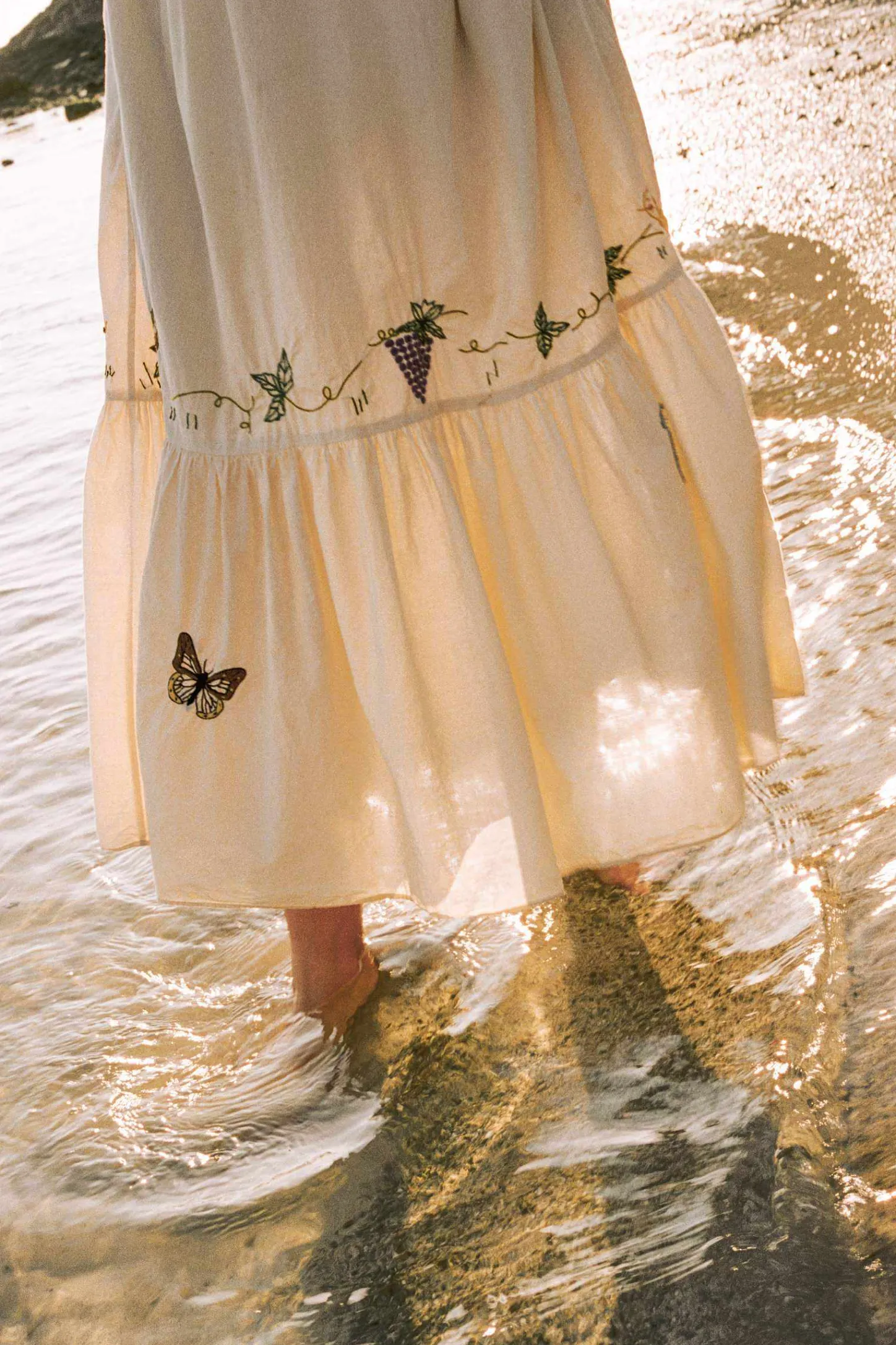 Dresses^Christy Dawn The Antonia Dress Ecru