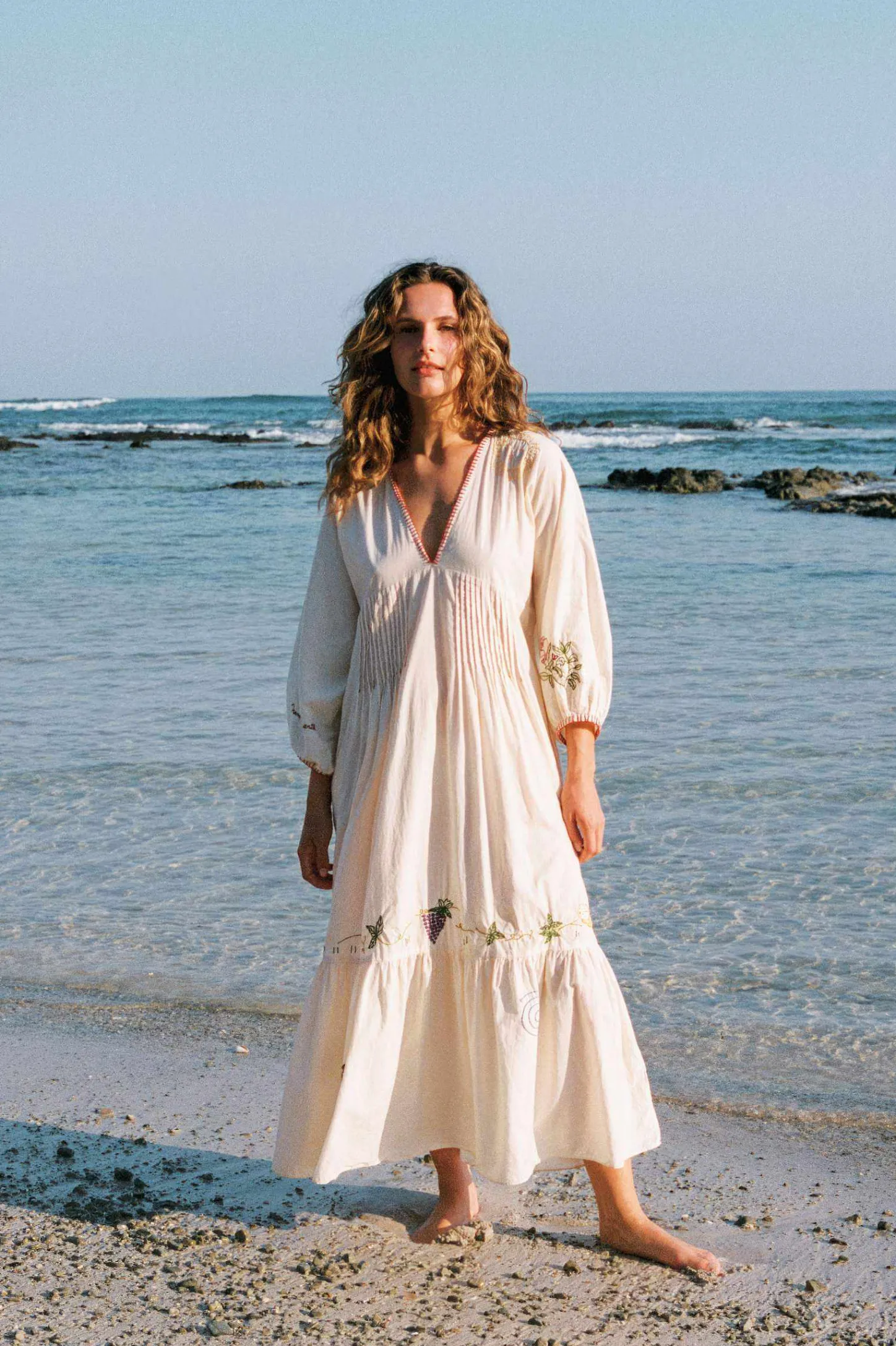 Dresses^Christy Dawn The Antonia Dress Ecru
