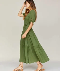 Dresses^Christy Dawn The Augusta Dress Forest Gauze
