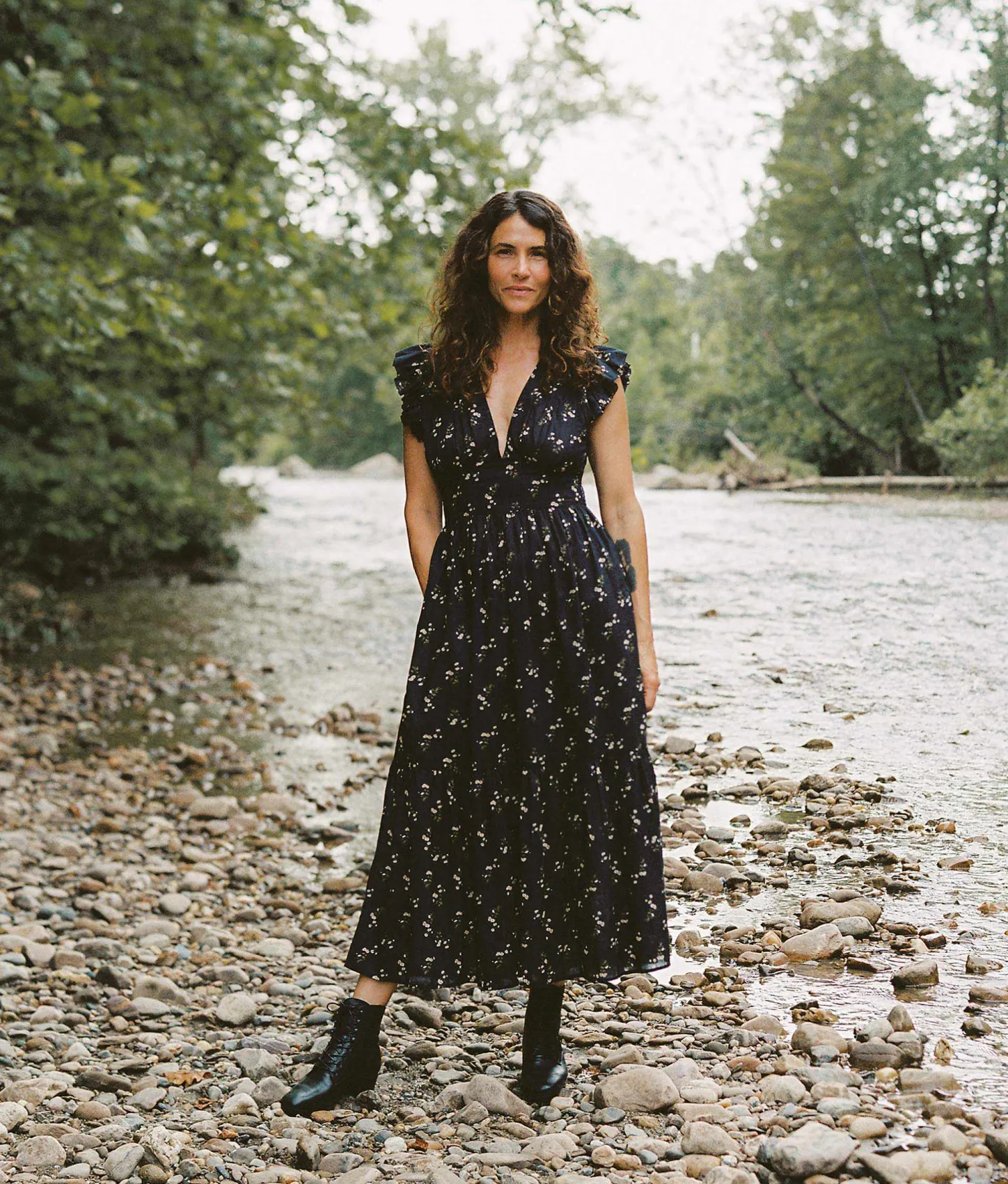 Dresses^Christy Dawn The Aurelia Dress Noir Dancing Chamomile