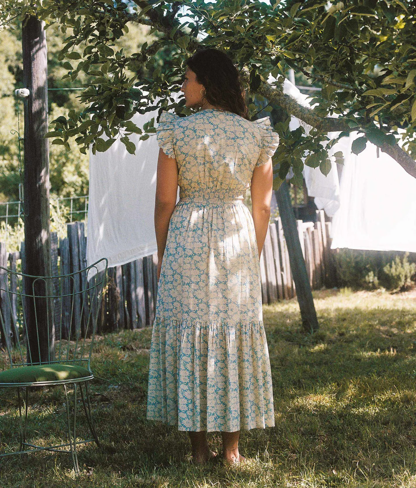 Dresses^Christy Dawn The Aurelia Dress Sky Chamomile