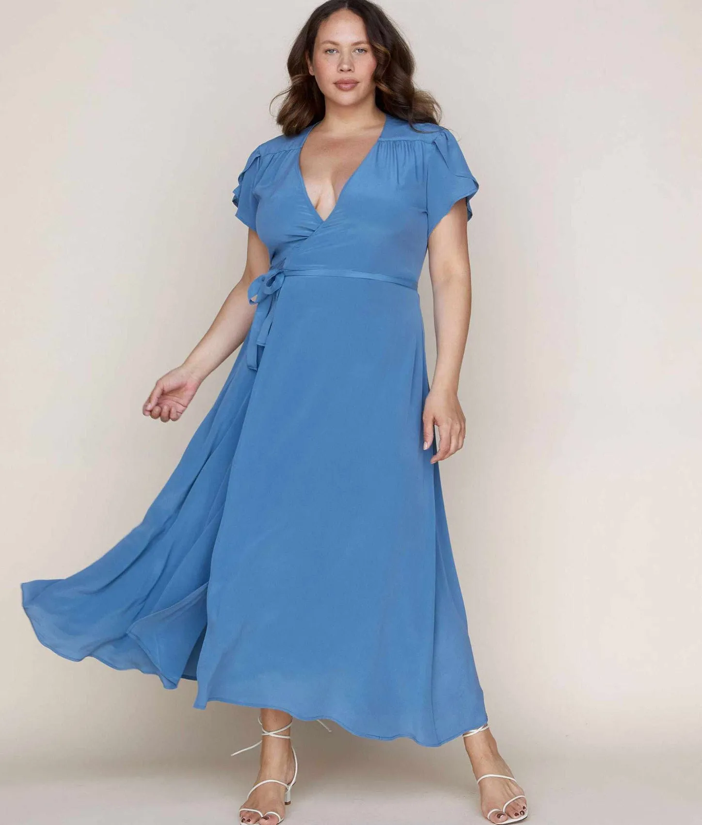 Dresses^Christy Dawn The Autumn Dress Ocean Silk