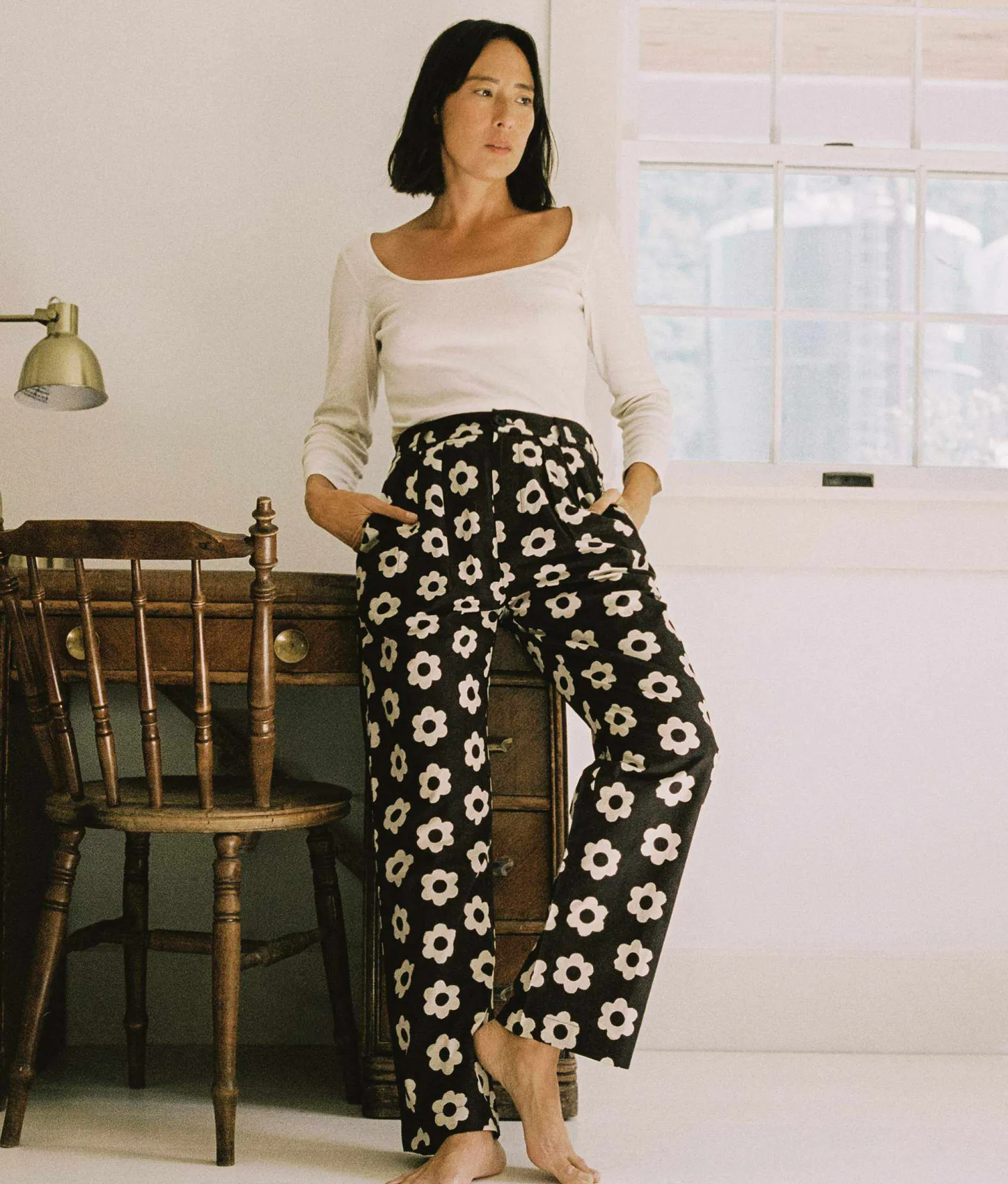 Dresses^Christy Dawn The Ava Pant Noir Daisy