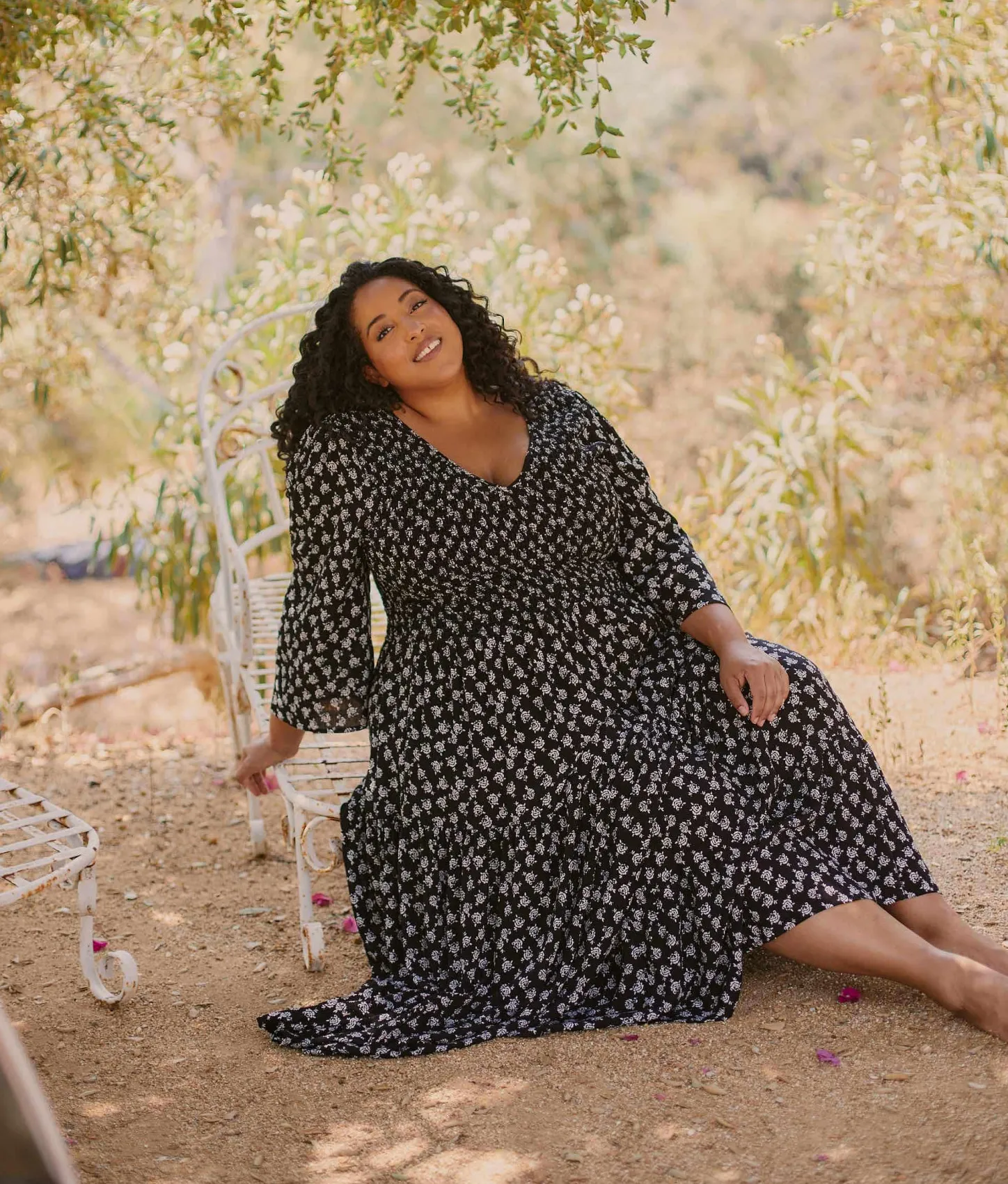 Dresses^Christy Dawn The Basil Dress Extended Raven Meadow