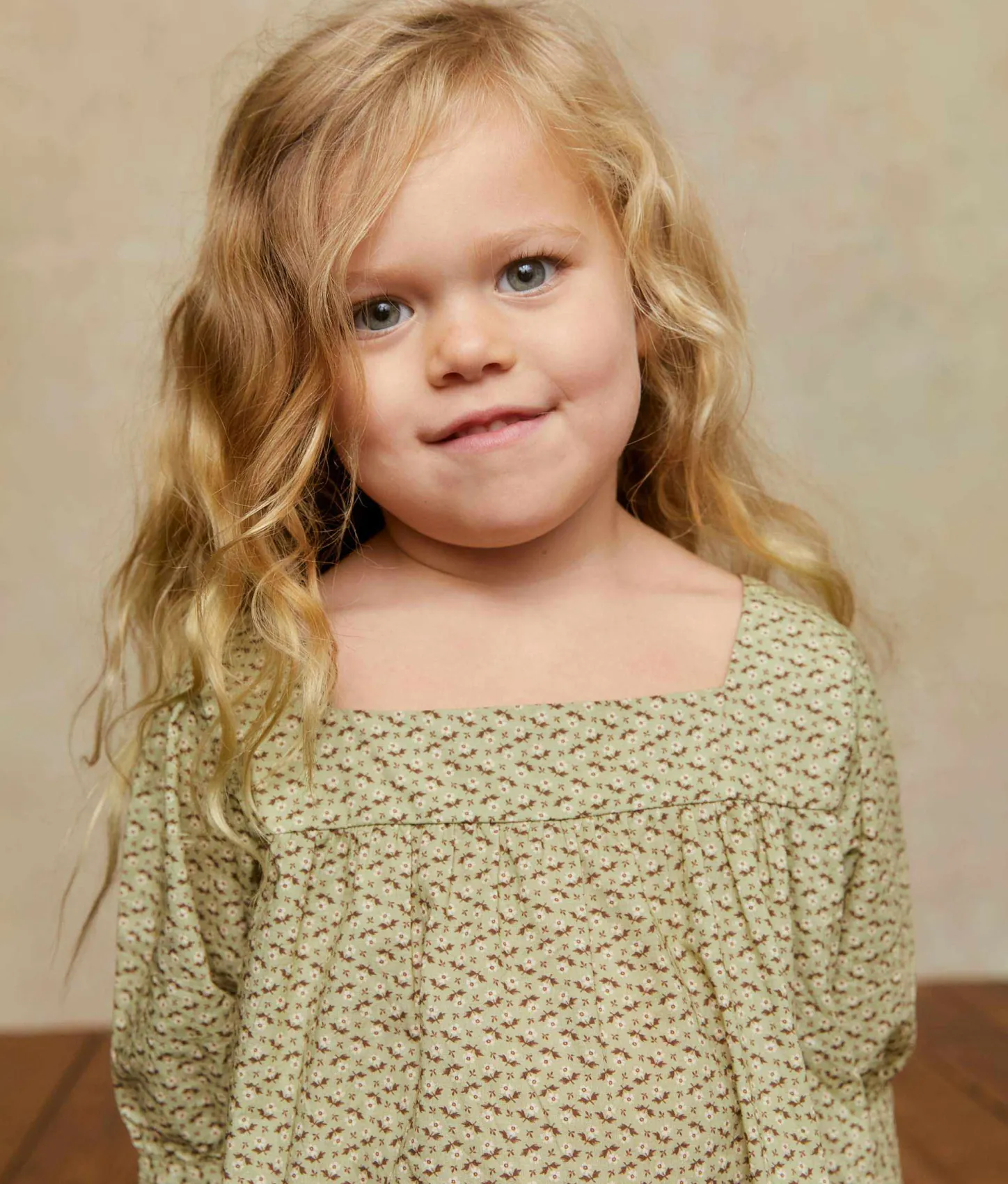 Dresses^Christy Dawn The Bianca Dress Kids Geo Ditsy Sage