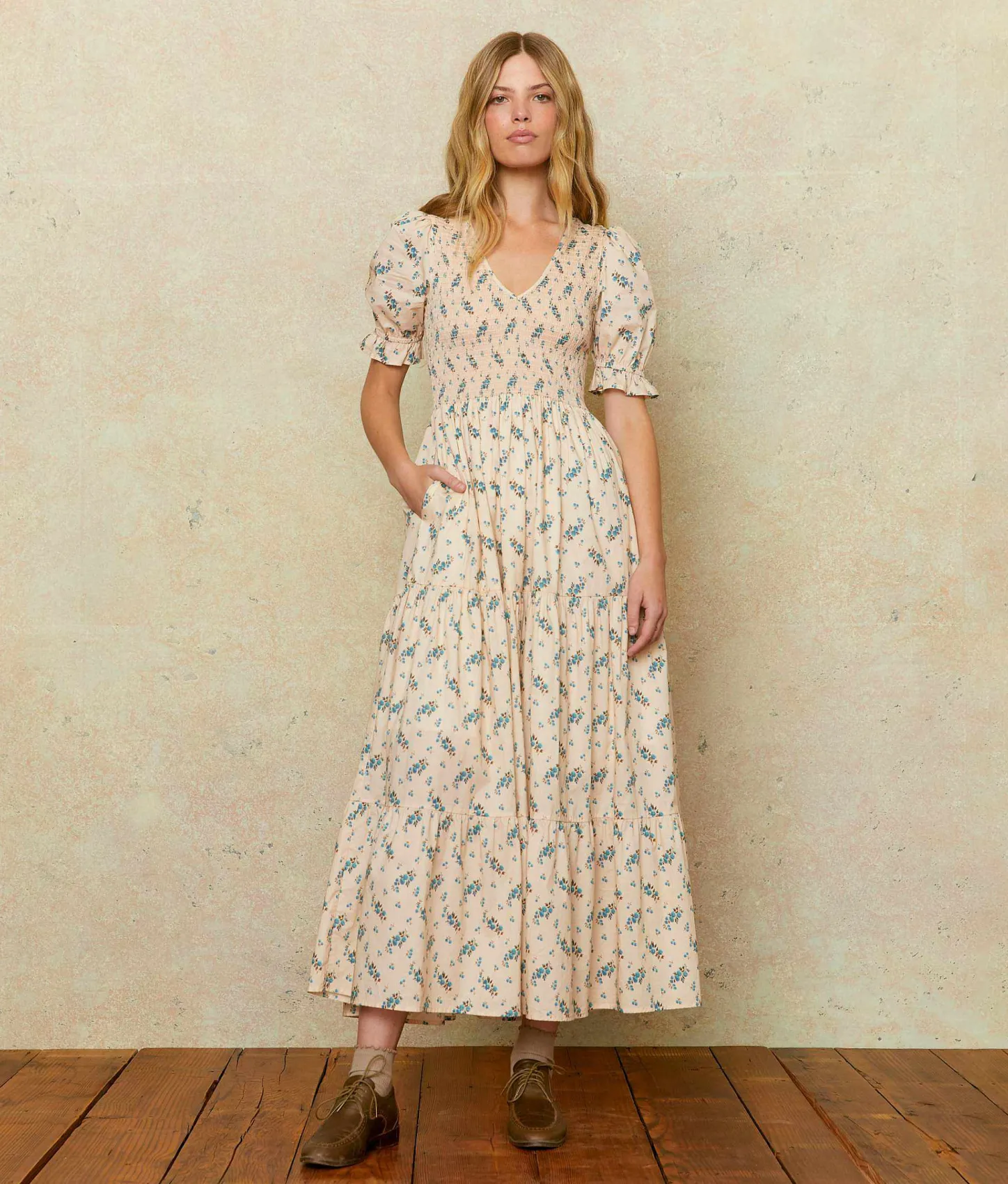 Dresses^Christy Dawn The Brooklyn Dress Mums Ditsy Cream
