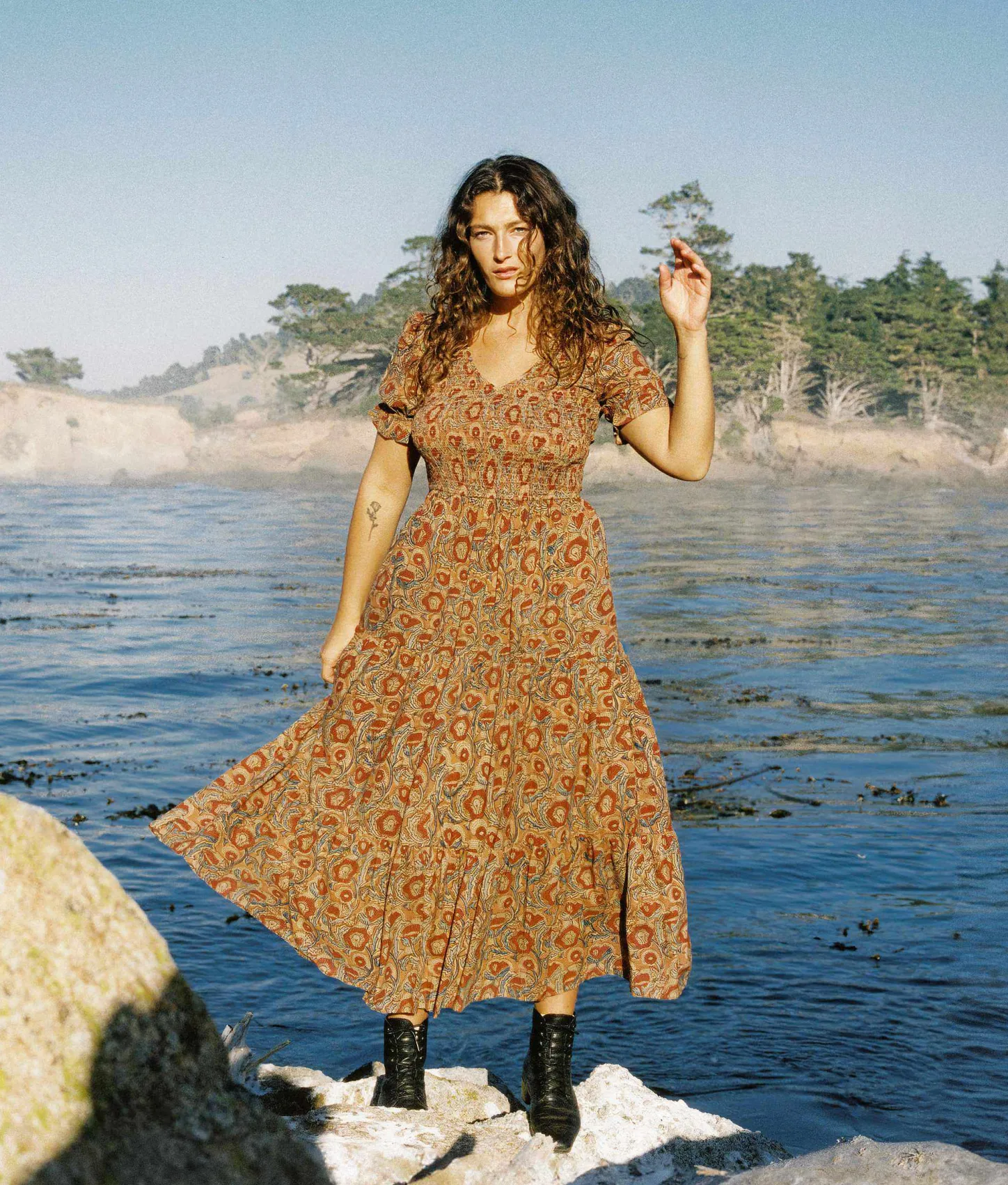 Petite Sizing^Christy Dawn The Brooklyn Dress Petites Plum Flora