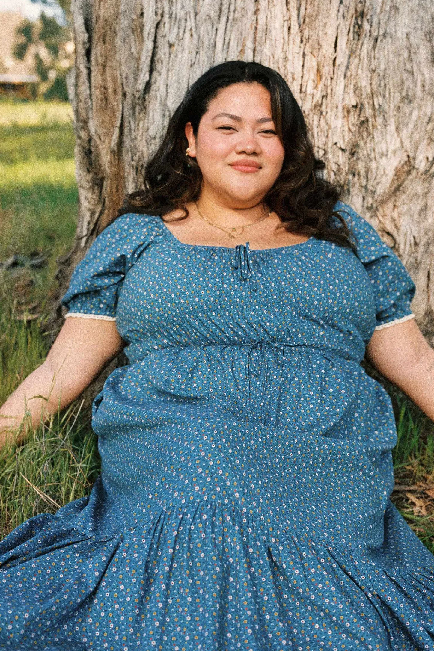 Dresses^Christy Dawn The Brynne Dress Extended Essence Blue