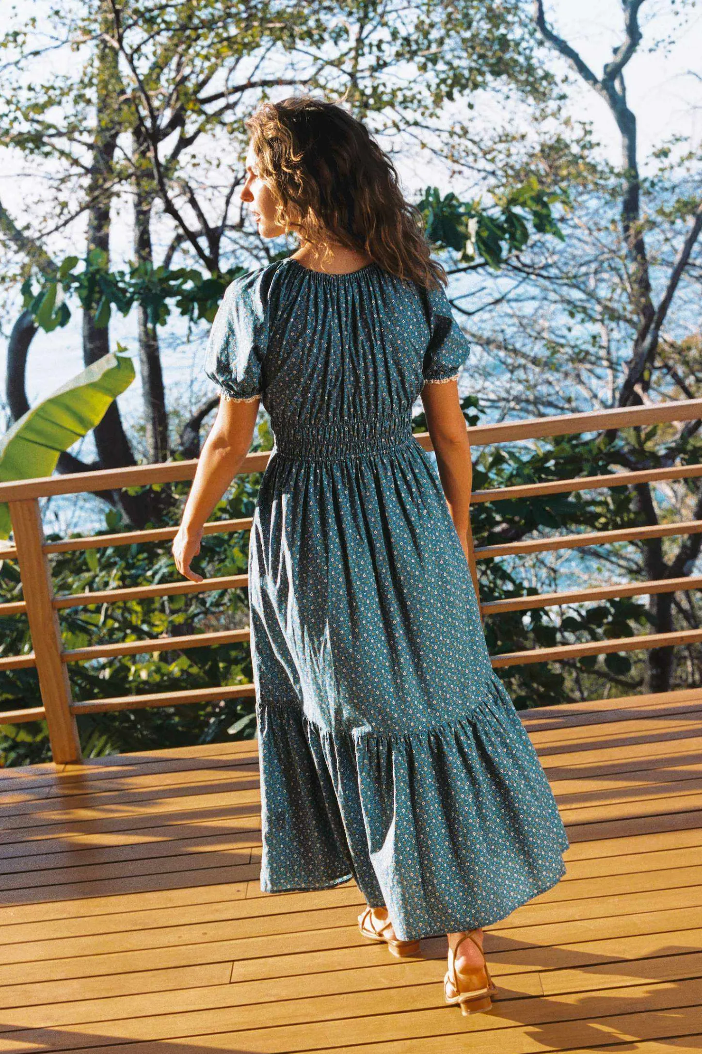 Petite Sizing^Christy Dawn The Brynne Dress Petites Essence Blue