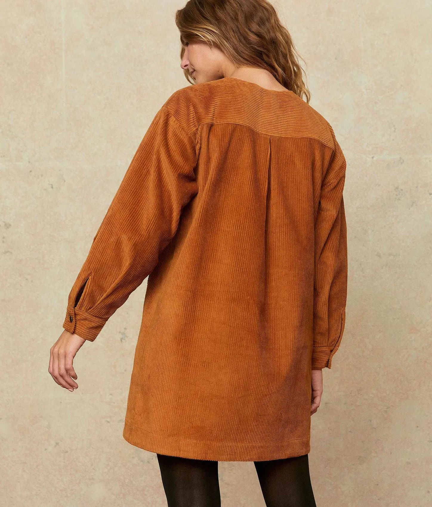 Dresses^Christy Dawn The Candice Dress Cognac Corduroy