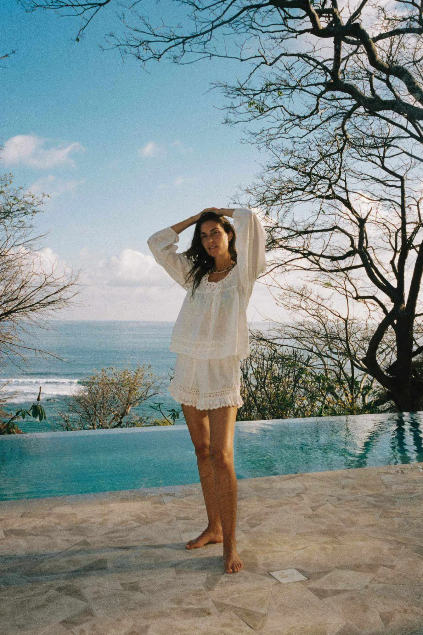 Bottoms^Christy Dawn The Cassia Short Pearl