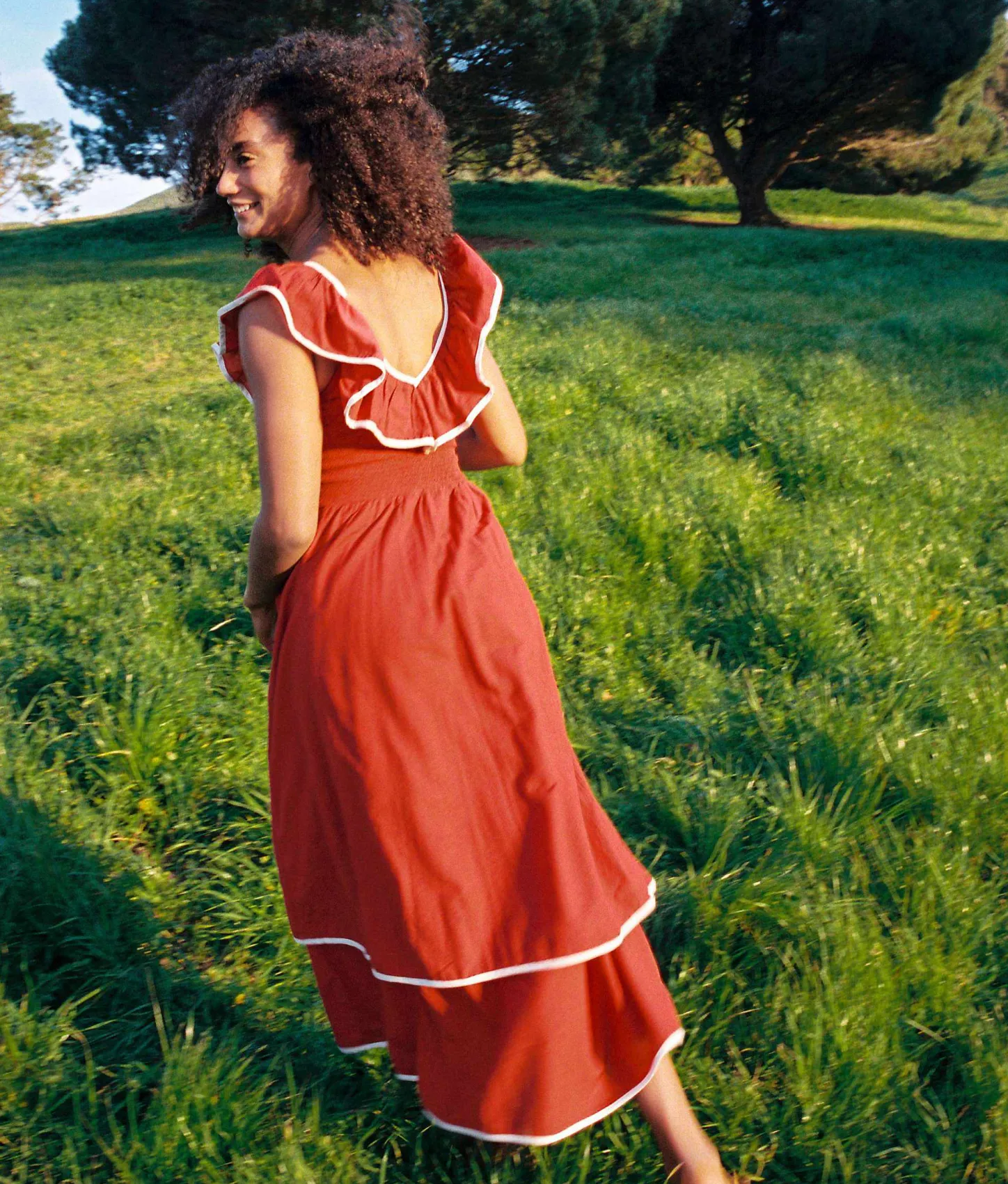 Dresses^Christy Dawn The Cierra Dress Petites Rojo Khadi
