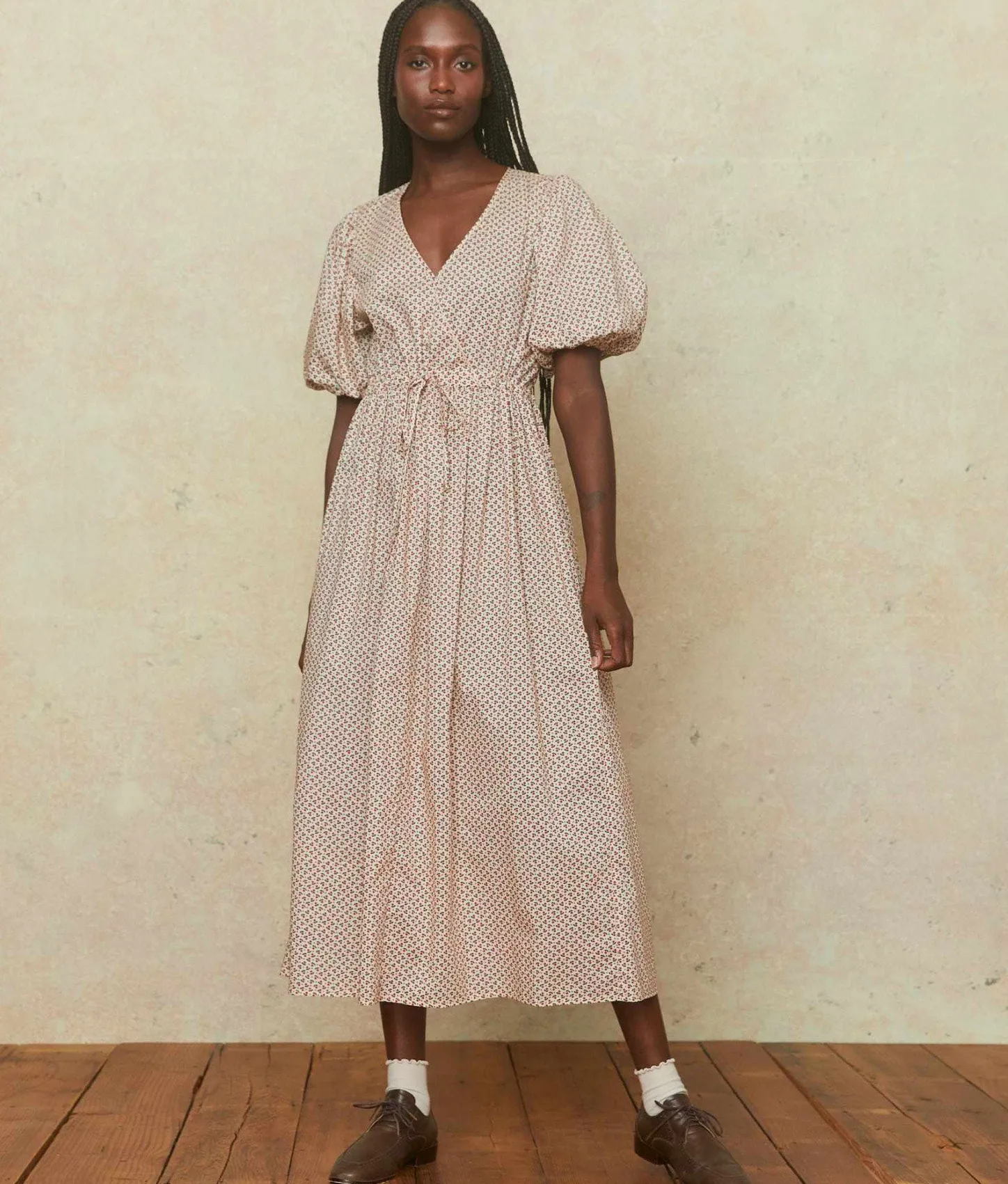 Dresses^Christy Dawn The Dahlia Dress Geo Ditsy Cream