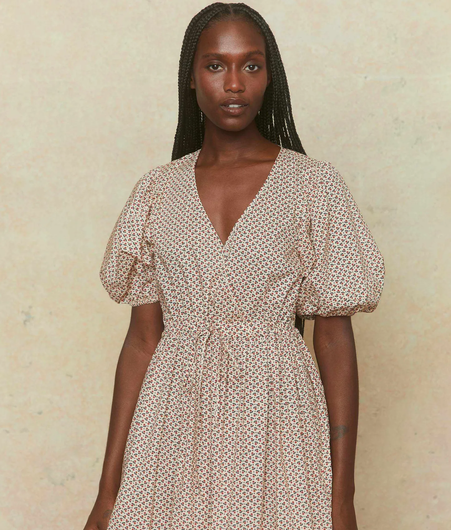 Dresses^Christy Dawn The Dahlia Dress Geo Ditsy Cream