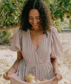 Dresses^Christy Dawn The Dahlia Dress Geo Ditsy Cream
