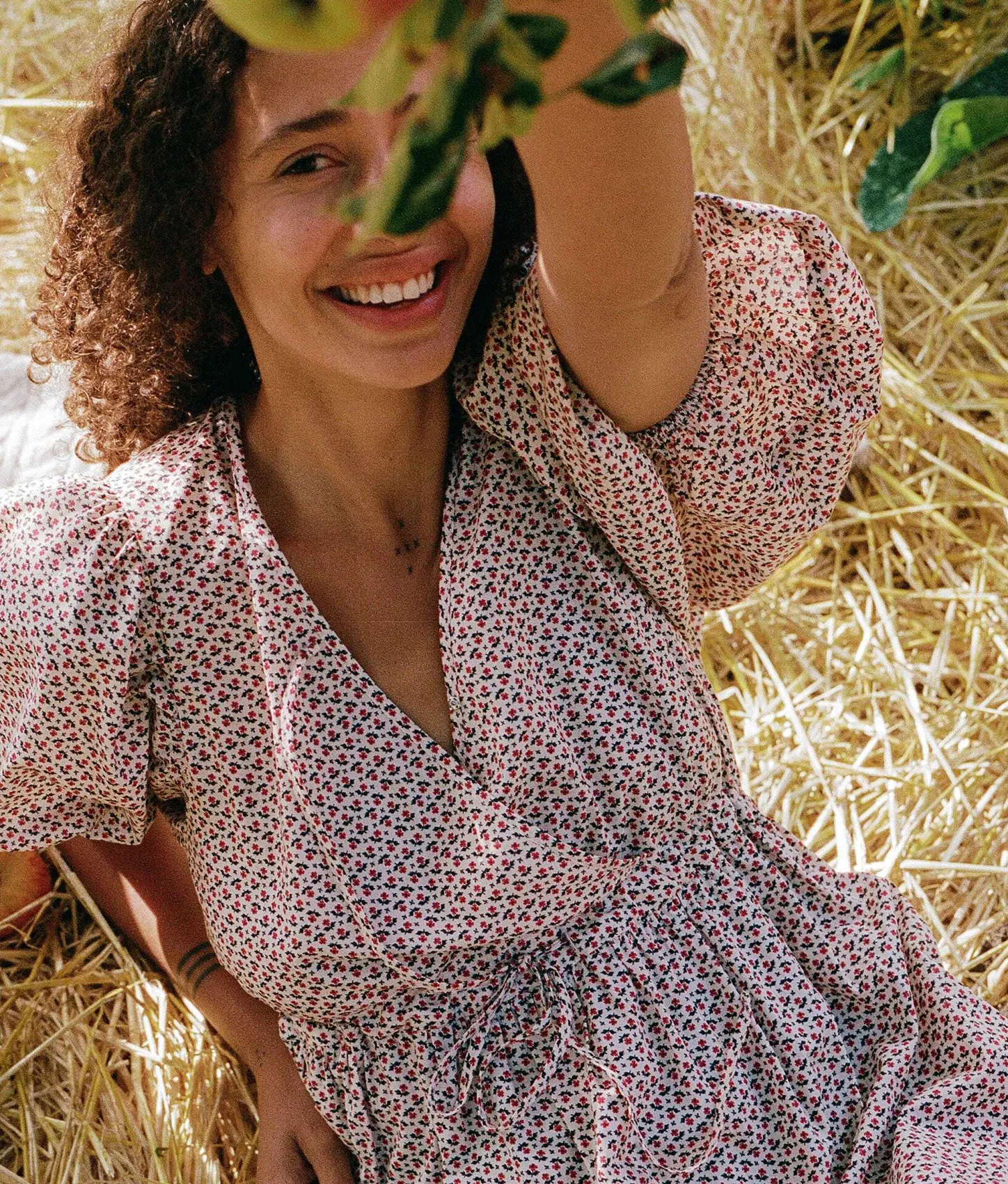 Dresses^Christy Dawn The Dahlia Dress Geo Ditsy Cream