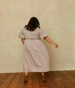 Dresses^Christy Dawn The Dahlia Dress Extended Geo Ditsy Cream