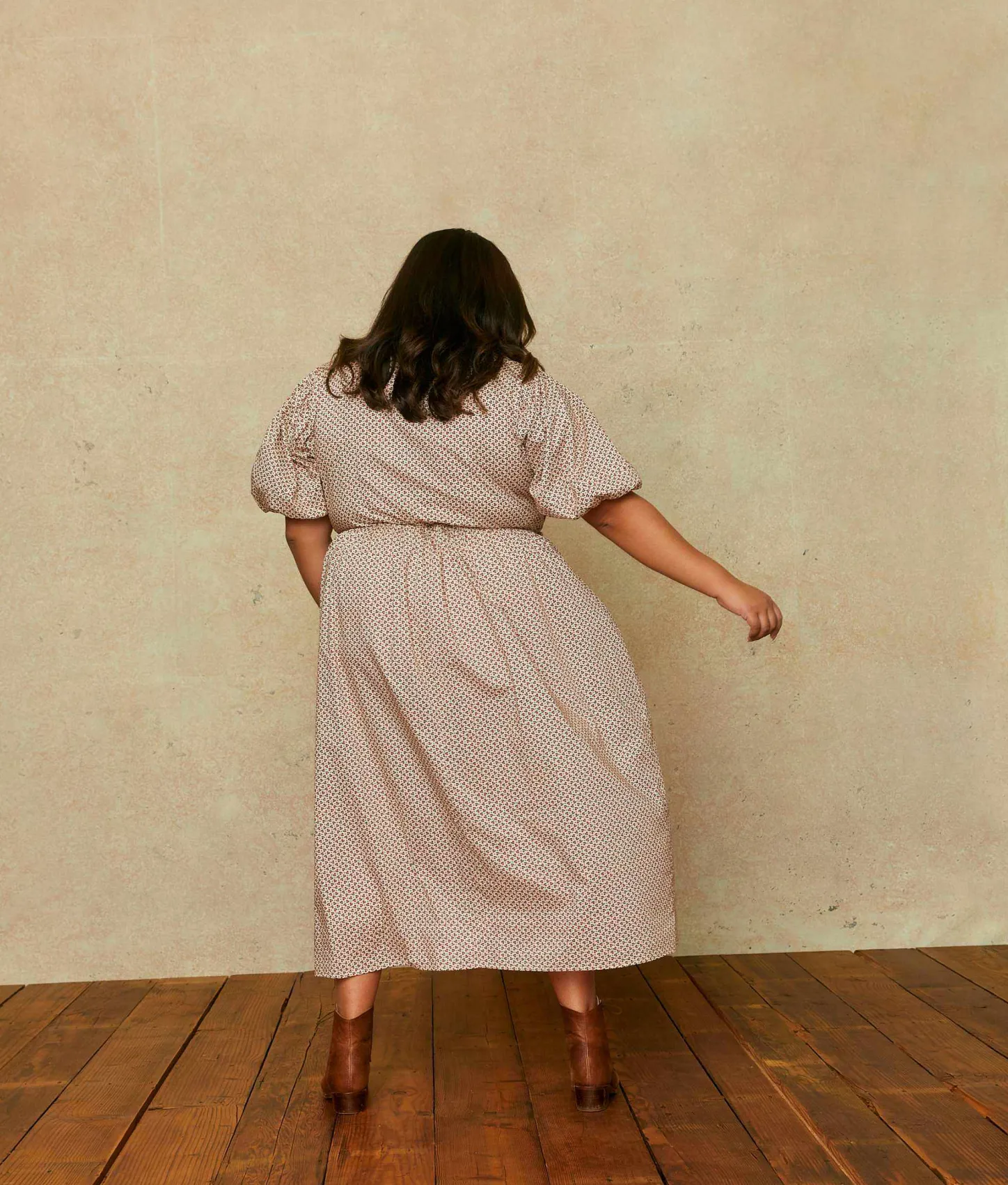 Dresses^Christy Dawn The Dahlia Dress Extended Geo Ditsy Cream