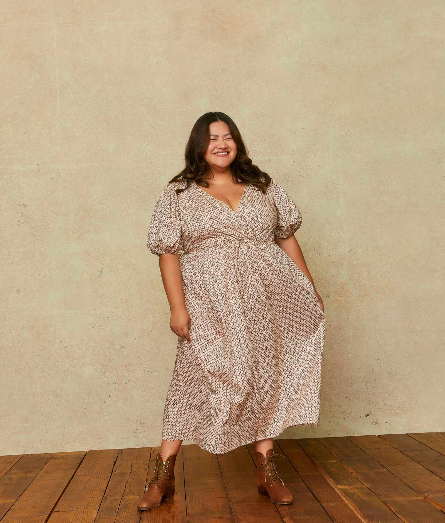 Dresses^Christy Dawn The Dahlia Dress Extended Geo Ditsy Cream