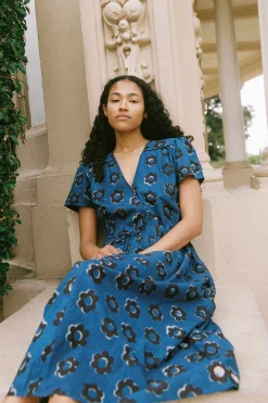 Dresses^Christy Dawn The Dawn Dress Indigo Daisy