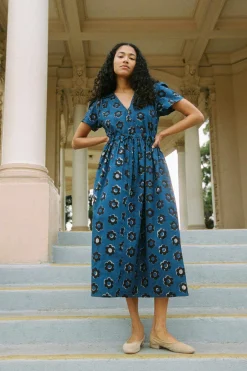 Dresses^Christy Dawn The Dawn Dress Indigo Daisy