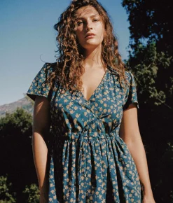 Dresses^Christy Dawn The Dawn Dress Navy Poppy