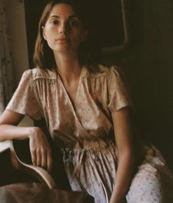 Dresses^Christy Dawn The Dawn Dress Mauve Cosmos Floral