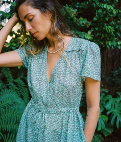 Dresses^Christy Dawn The Dawn Dress Berry Ditsy Teal