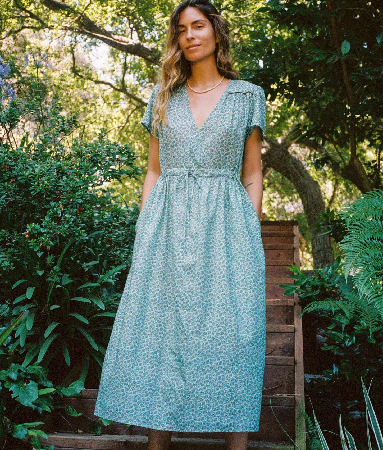 Dresses^Christy Dawn The Dawn Dress Berry Ditsy Teal