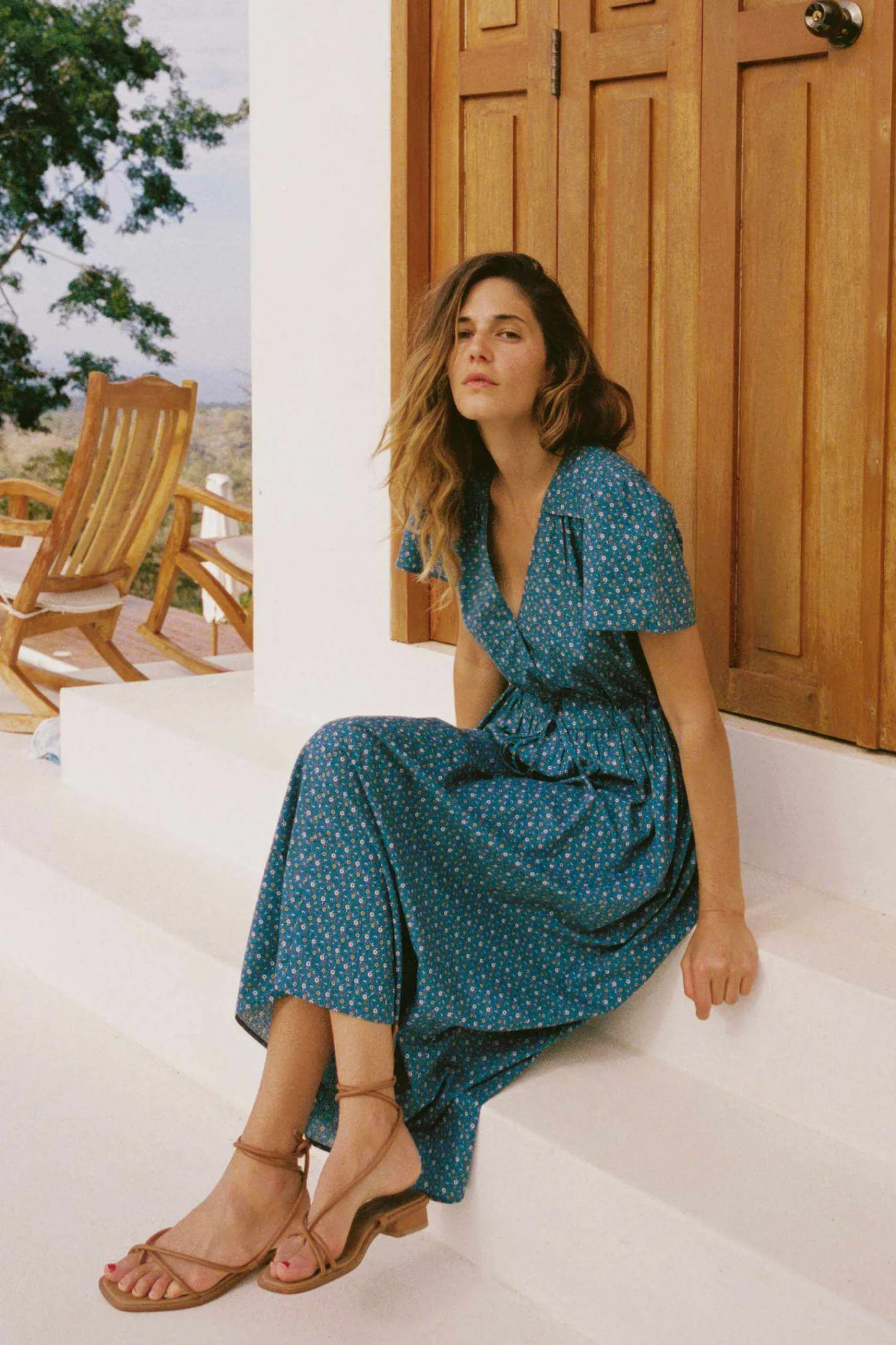 Dresses^Christy Dawn The Dawn Dress Essence Blue