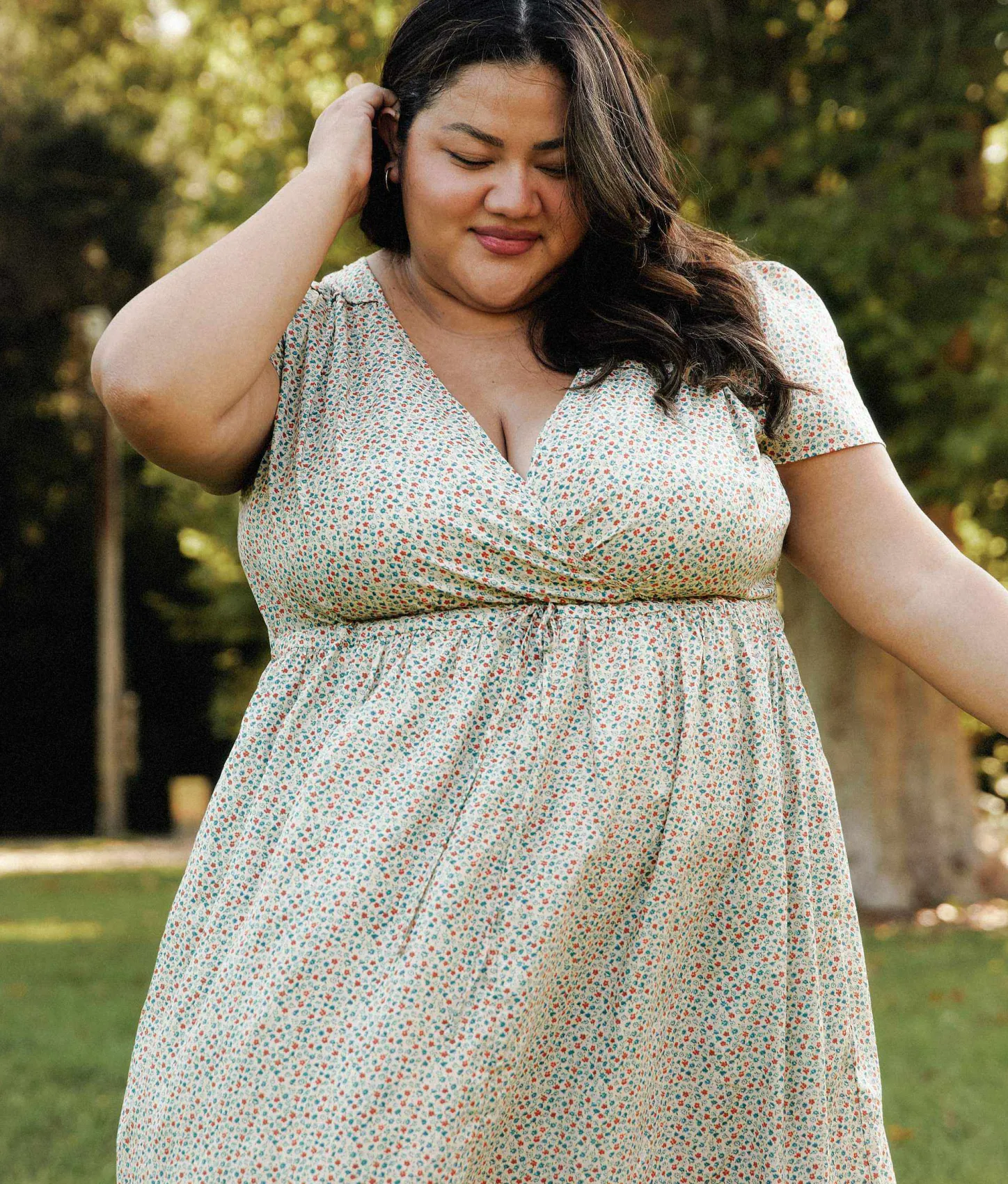 Extended Sizing^Christy Dawn The Dawn Dress Extended Calico Chamomile