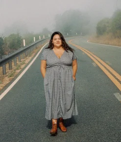 Extended Sizing^Christy Dawn The Dawn Dress Extended Aster Indigo