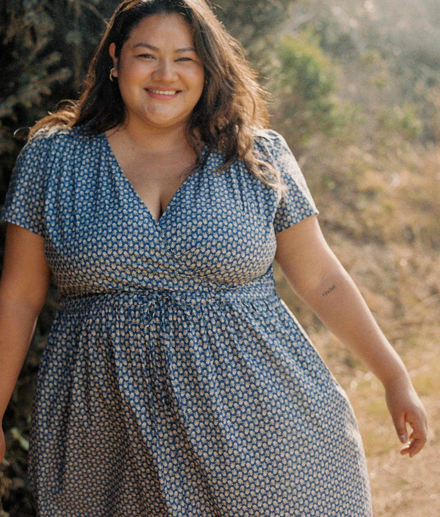Extended Sizing^Christy Dawn The Dawn Dress Extended Aster Indigo