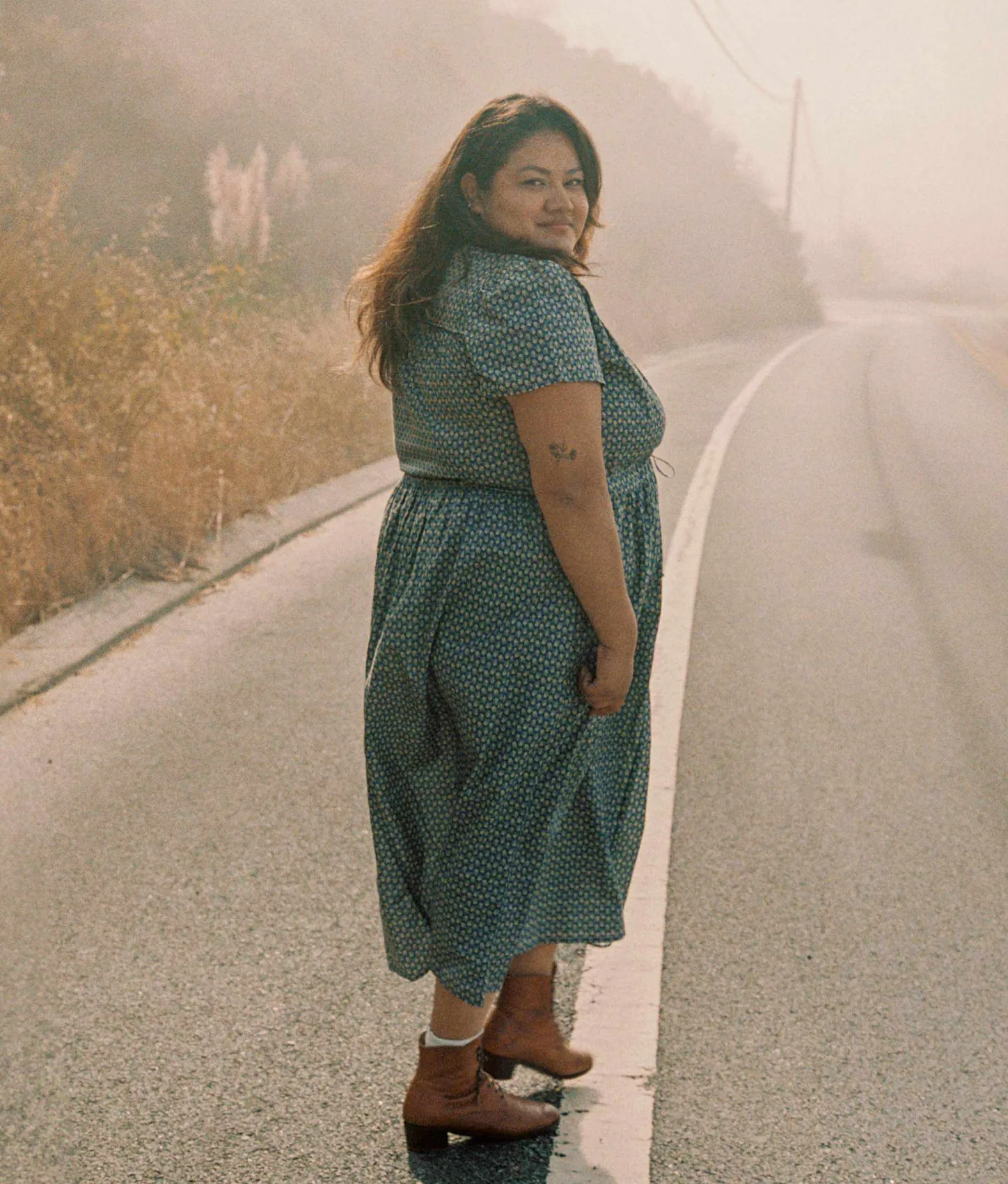 Extended Sizing^Christy Dawn The Dawn Dress Extended Aster Indigo