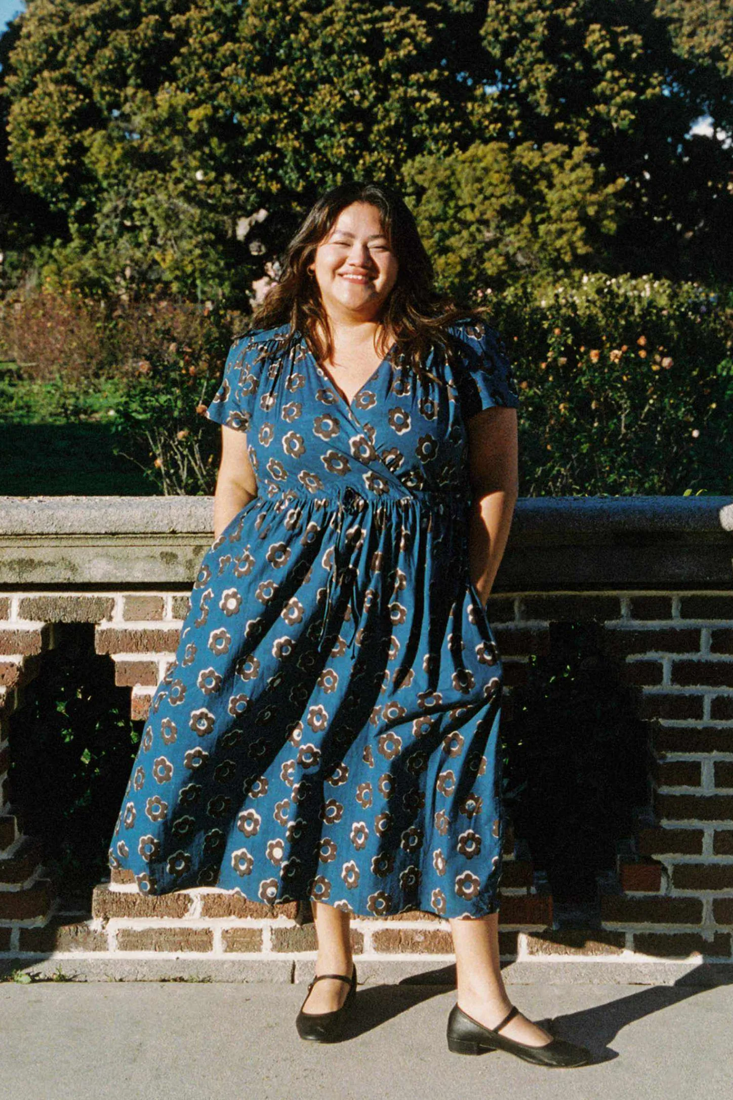 Extended Sizing^Christy Dawn The Dawn Dress Extended Indigo Daisy