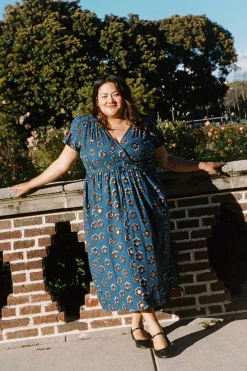 Extended Sizing^Christy Dawn The Dawn Dress Extended Indigo Daisy