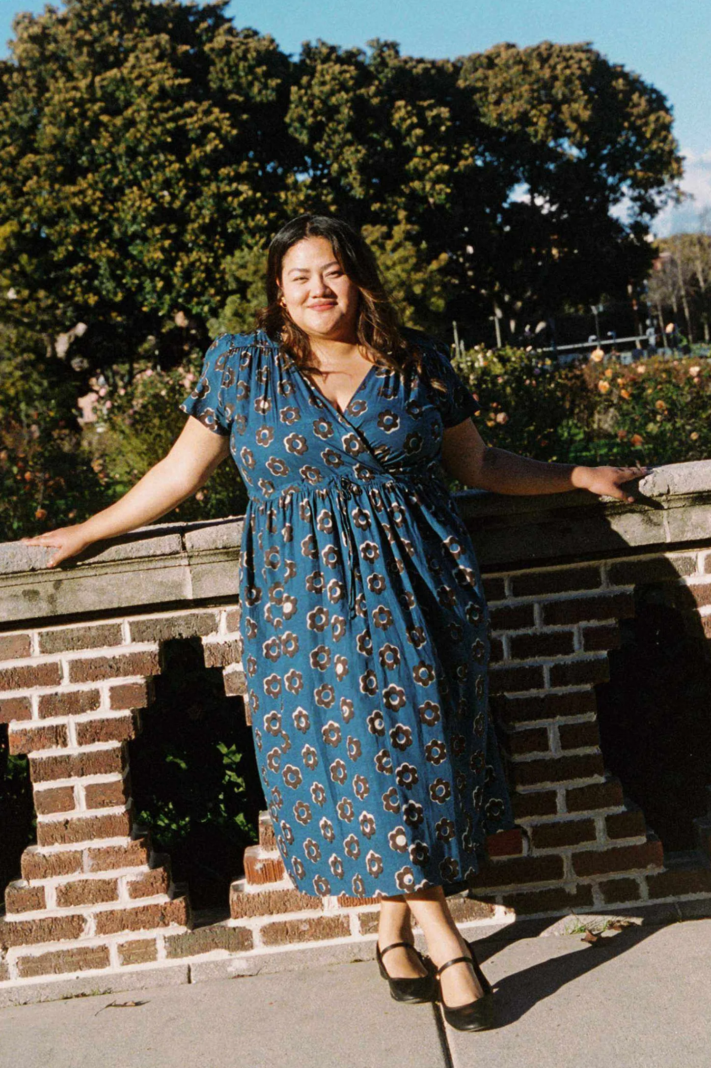 Extended Sizing^Christy Dawn The Dawn Dress Extended Indigo Daisy