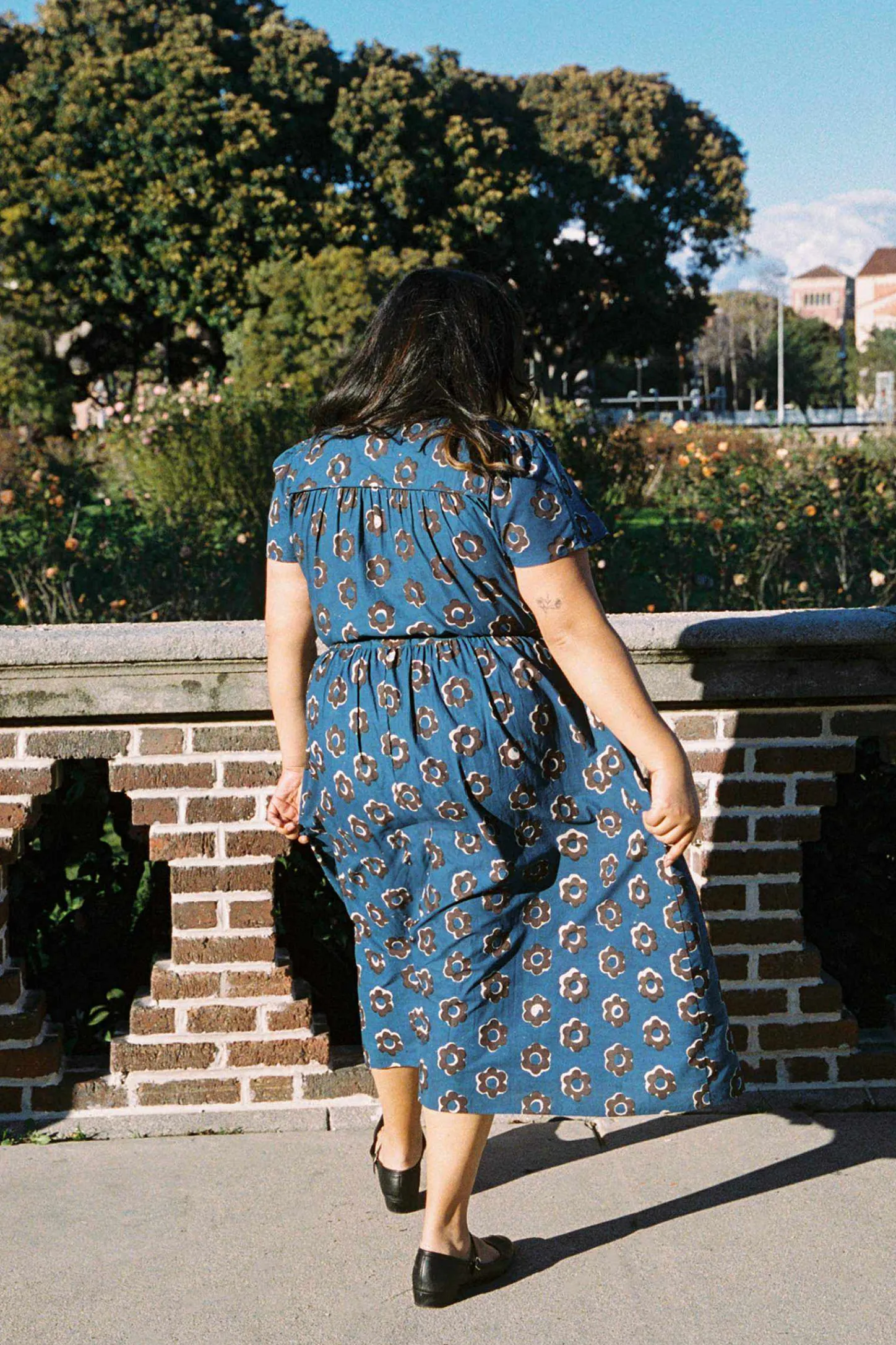 Extended Sizing^Christy Dawn The Dawn Dress Extended Indigo Daisy