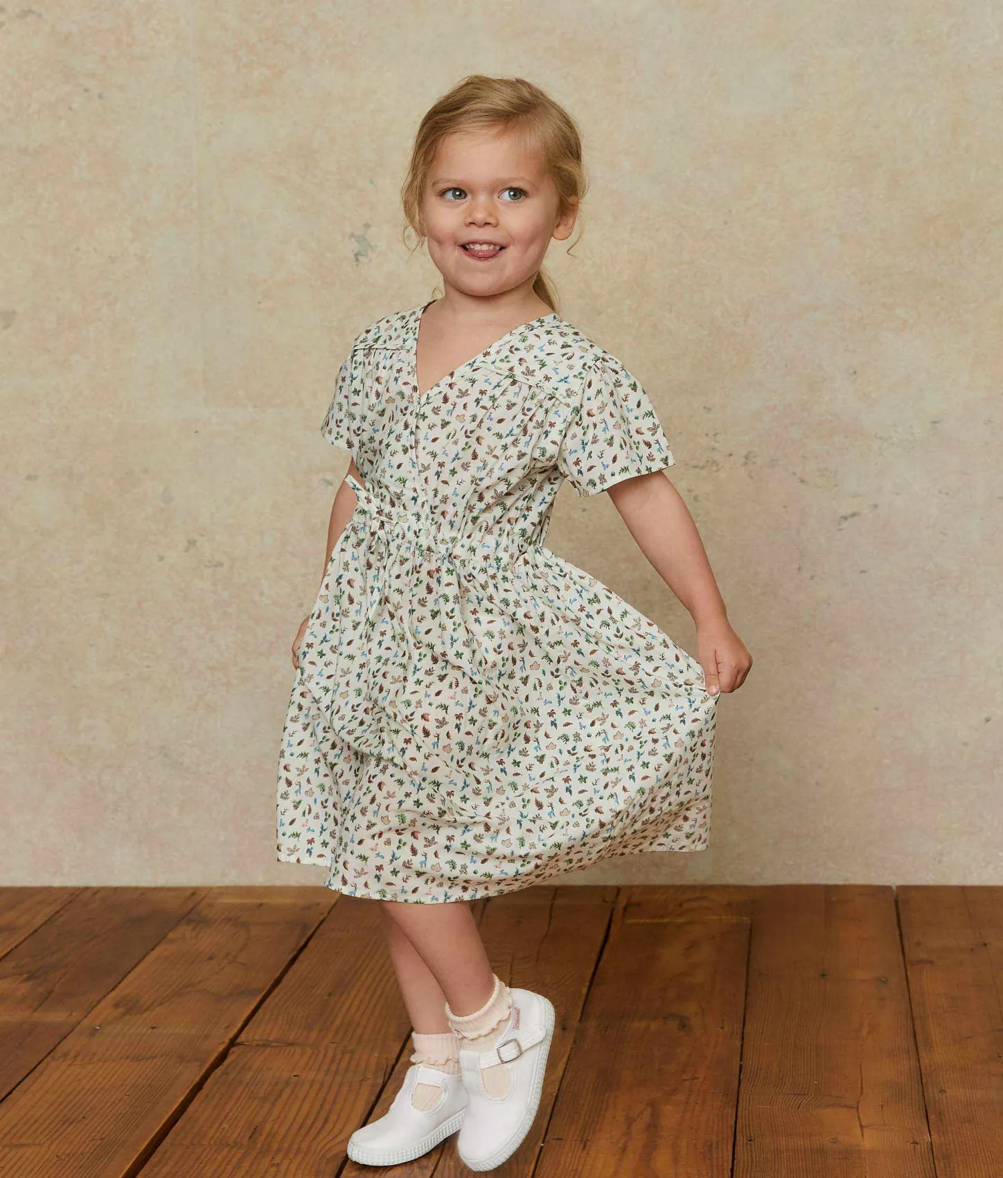 Dresses^Christy Dawn The Dawn Dress Kids Fauna Cream