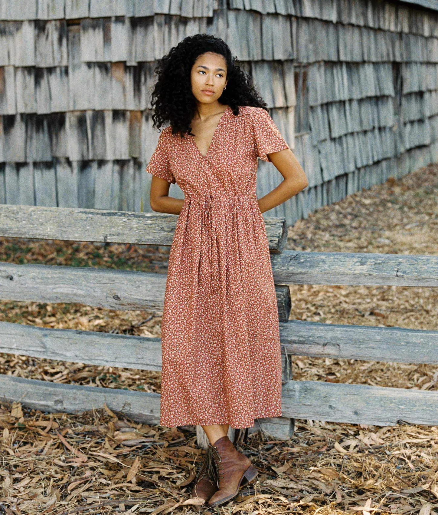 Dresses^Christy Dawn The Dawn Dress Petites Rooibos Harvest
