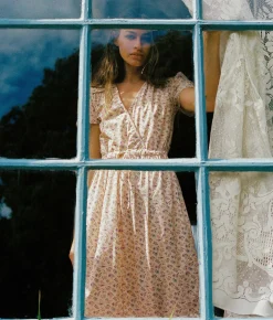 Dresses^Christy Dawn The Dawn Dress Petites Oat Straw Cream