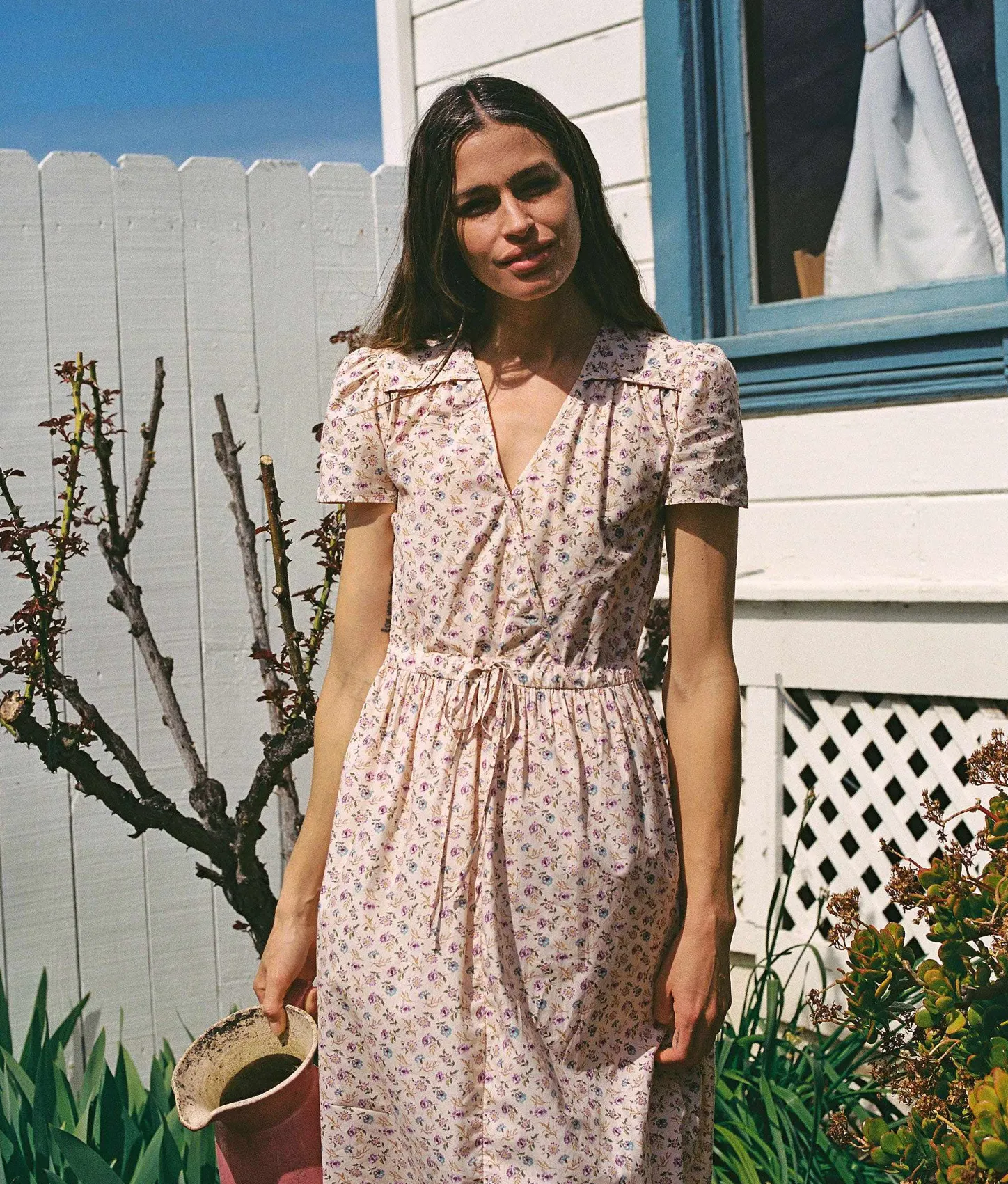 Dresses^Christy Dawn The Dawn Dress Petites Oat Straw Cream