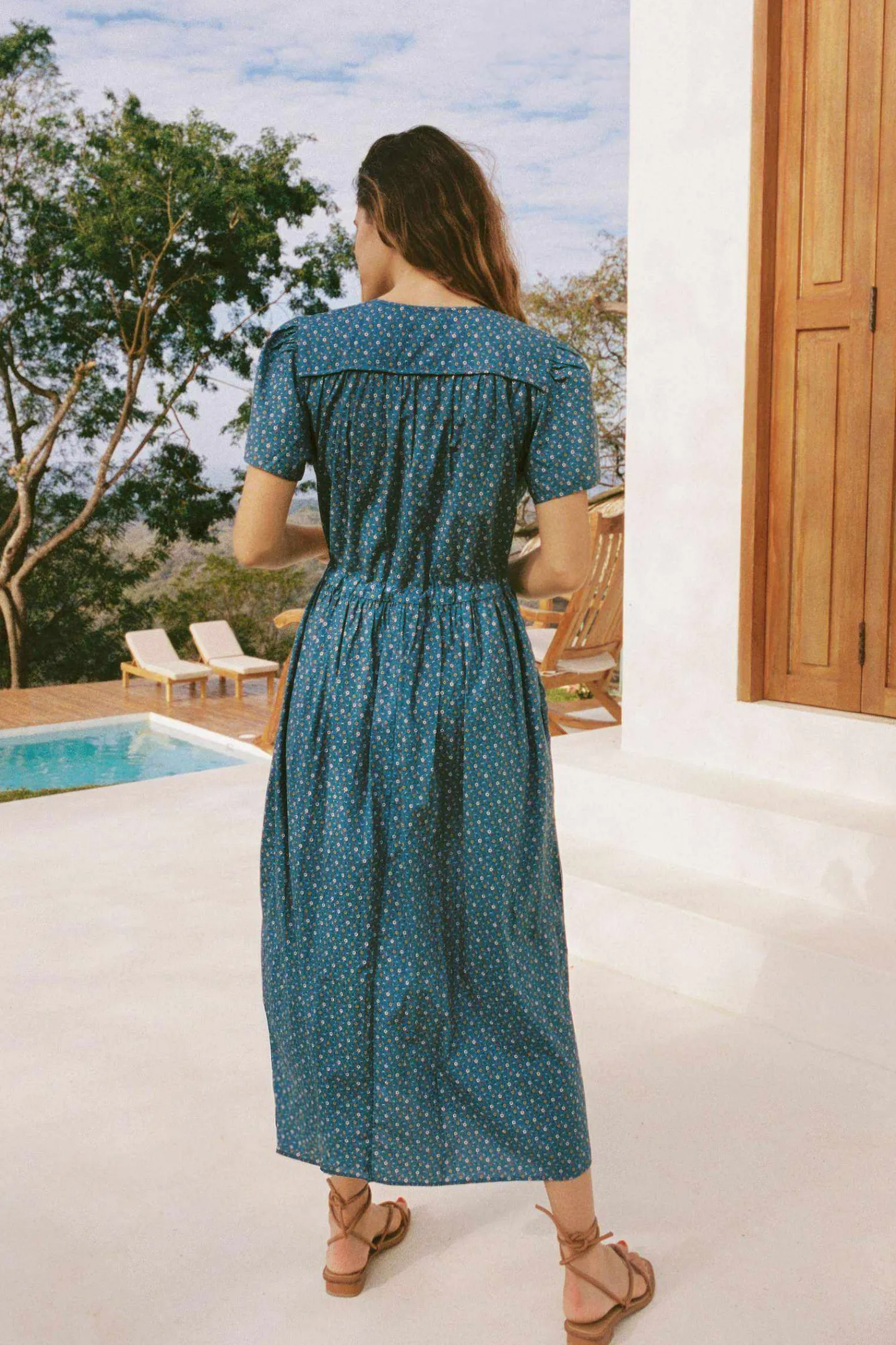 Petite Sizing^Christy Dawn The Dawn Dress Petites Essence Blue