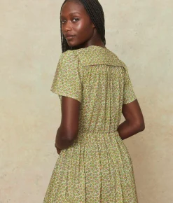 Dresses^Christy Dawn The Dawn Dress Petites Berry Ditsy Cream